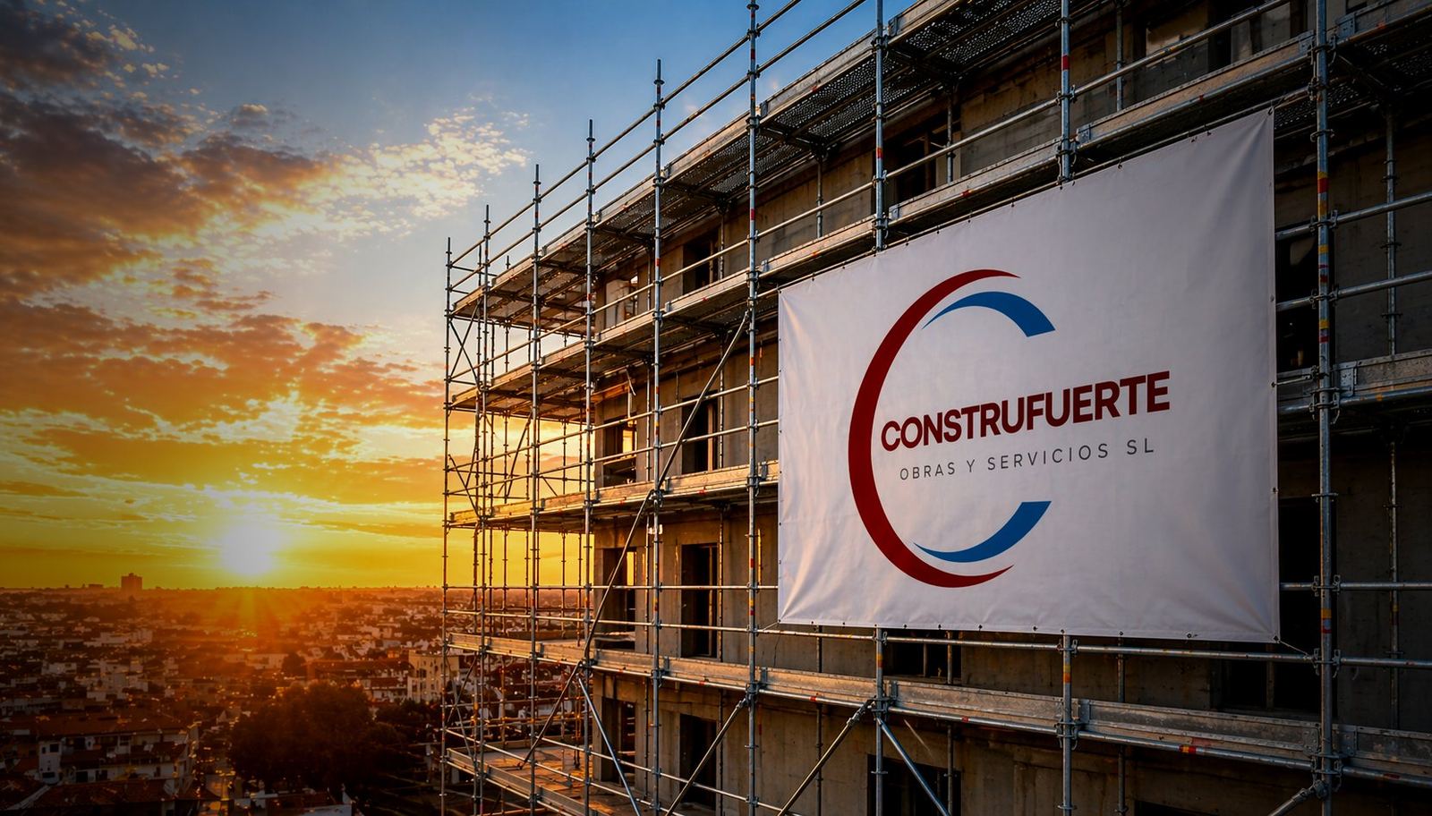 Andamios profesionales en obra Vigo